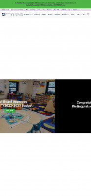 The School District of Philadelphia – Philly Elementary, Middle ... The School District of Philadelphia – Philly Elementary, Middle ...