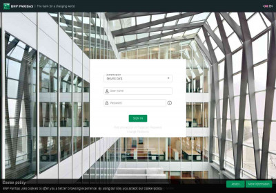 Change your password. - BNP Paribas Securities Services ... Change your password. - BNP Paribas Securities Services ...