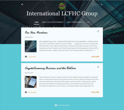 About LCFHC Cryptocurrency About LCFHC Cryptocurrency