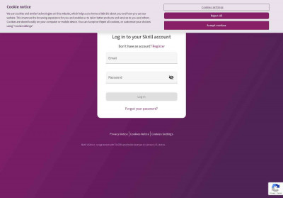 Login - Skrill | My Account Login - Skrill | My Account