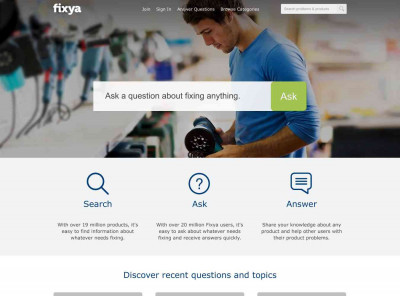 Fixya: Ask & Find Answers to Everyday Product Questions Fixya: Ask & Find Answers to Everyday Product Questions