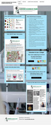 GEORGE WASHINGTON CARVER SCIENCE FAIR (GWCSF ... GEORGE WASHINGTON CARVER SCIENCE FAIR (GWCSF ...