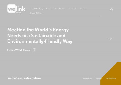 WElink: Innovate - Create - Deliver WElink: Innovate - Create - Deliver