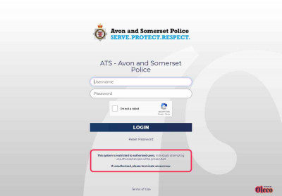 Login - Avon and Somerset Police - Tal.net Login - Avon and Somerset Police - Tal.net
