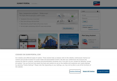 Login - Sunny Portal Login - Sunny Portal