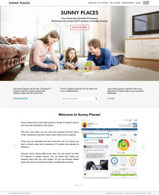 Login to your SMA solar system | Sunny Places Login to your SMA solar system | Sunny Places