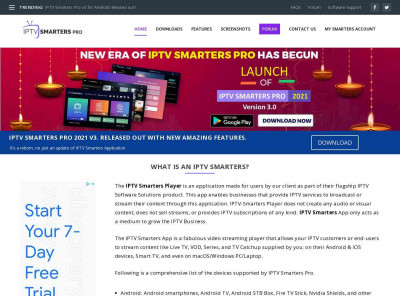IPTV Smarters App is a fabulous video streaming player IPTV Smarters App is a fabulous video streaming player