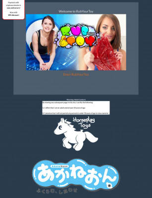 Welcome to RubYourToy Welcome to RubYourToy