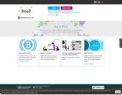 Login - BeeP - Politecnico di Milano Login - BeeP - Politecnico di Milano