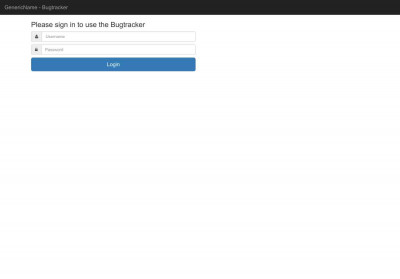 GenericName - Bugtracker GenericName - Bugtracker