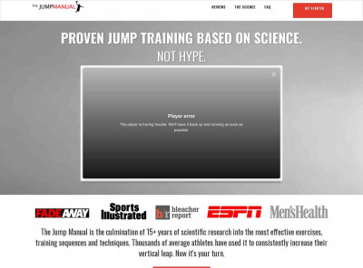 The Jump Manual. Proven Vertical Jump Training. The Jump Manual. Proven Vertical Jump Training.