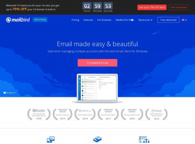 Best email. Mailbird Интерфейс. Email client. Mail made. Фоны для Mailbird.