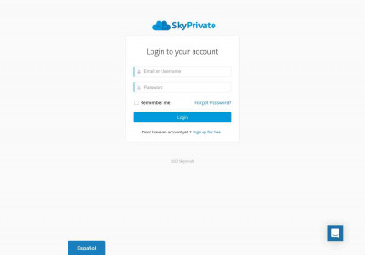 Login | SkyPrivate Login | SkyPrivate