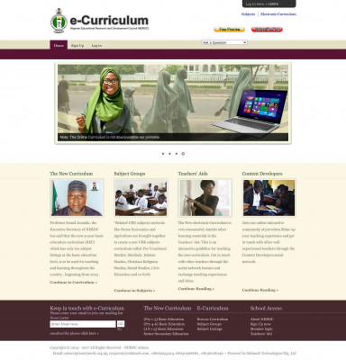 E-Curriculum - NERDC E-Curriculum - NERDC