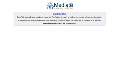 SurgeWeb (webmail) Login SurgeWeb (webmail) Login