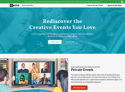 Virtual Venue in Vancouver, BC by Yaymaker Virtual Venue in Vancouver, BC by Yaymaker