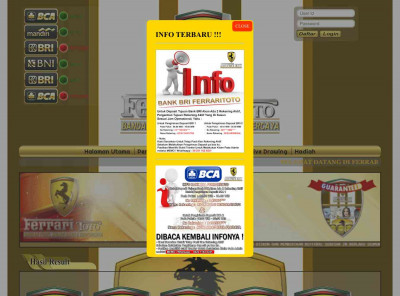 FERRARITOTO - Bandar Togel Online Terbesar Dan ... FERRARITOTO - Bandar Togel Online Terbesar Dan ...