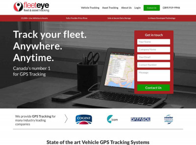 GPS Tracking, Fleeteye Ontario Canada GPS Tracking, Fleeteye Ontario Canada