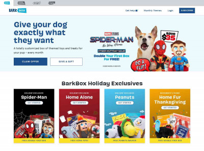 Barkbox - The Monthly Dog Toy and Treat Box Barkbox - The Monthly Dog Toy and Treat Box