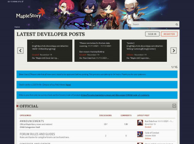 Nexon Launcher - login timeout - Official MapleStory Website Nexon Launcher - login timeout - Official MapleStory Website