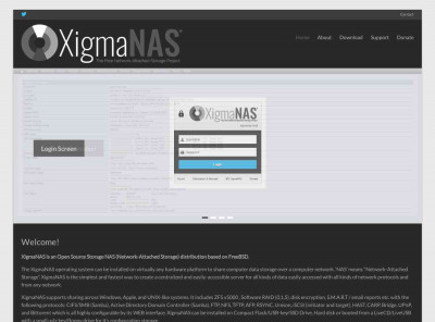 Default login name and password - XigmaNAS Default login name and password - XigmaNAS