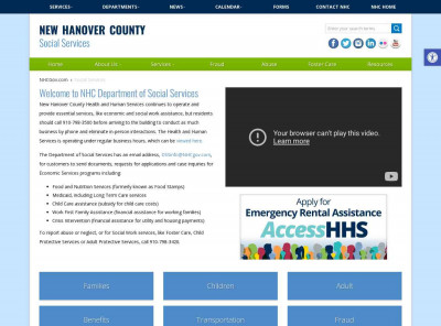 Access to Benefits - NHC Social Services Access to Benefits - NHC Social Services