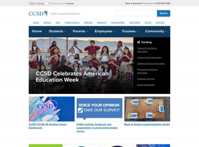 Campus Parent/Student Information - Clark County School ... Campus Parent/Student Information - Clark County School ...