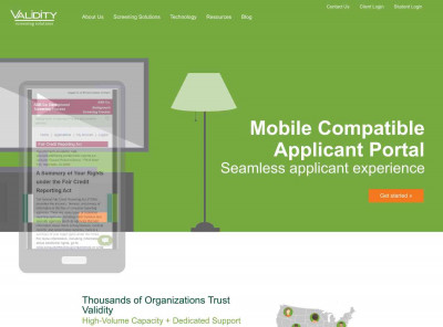 For Employers - Validity Screening Solutions For Employers - Validity Screening Solutions