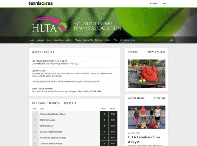 Houston Ladies Tennis Association Houston Ladies Tennis Association