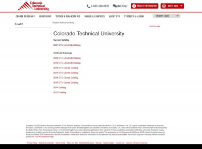 Registrar Information Policies - Colorado Tech Course ... Registrar Information Policies - Colorado Tech Course ...