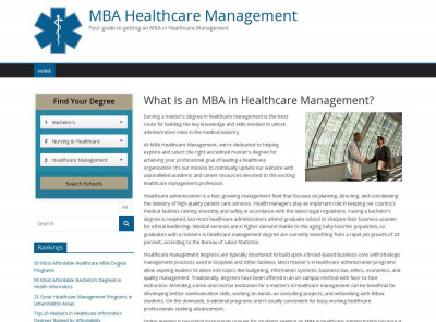 Colorado Technical University - MBA Healthcare Management Colorado Technical University - MBA Healthcare Management