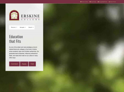 Erskine College - Due West, South Carolina Erskine College - Due West, South Carolina