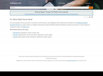 Log in and out of Brightspace Pulse Log in and out of Brightspace Pulse