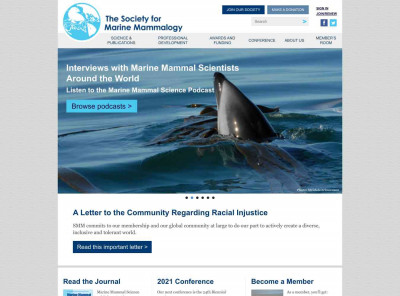 Society for Marine Mammalogy: Home Society for Marine Mammalogy: Home