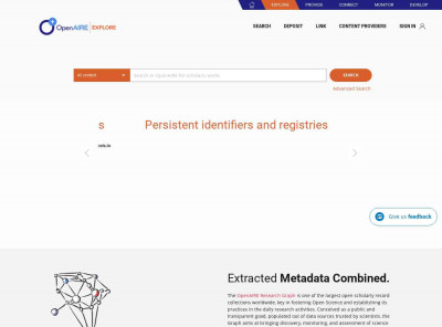 GENOVATE - OpenAIRE Explore GENOVATE - OpenAIRE Explore