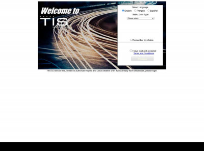 Login - Toyota Login - Toyota
