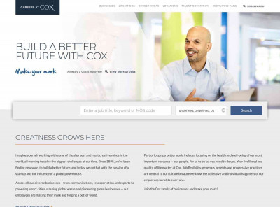 shift your career into high gear - Cox Enterprises shift your career into high gear - Cox Enterprises