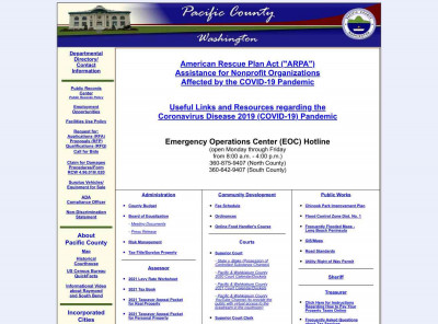 DCD Homepage - Pacific County DCD Homepage - Pacific County