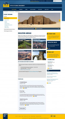 Security > Login (existing user) > Study Abroad Security > Login (existing user) > Study Abroad