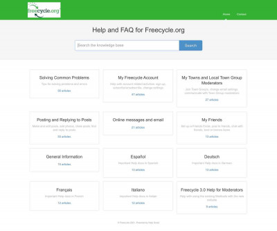 Can't Log in - Freecycle Knowledge Base Can't Log in - Freecycle Knowledge Base