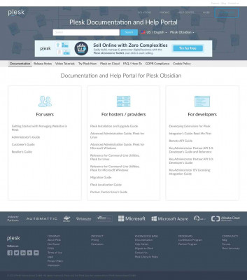 Log In to Plesk | Plesk Obsidian documentation Log In to Plesk | Plesk Obsidian documentation
