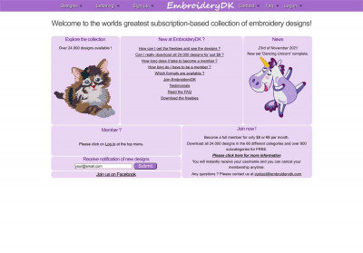 The worlds greatest subscription-based ... - EmbroideryDK The worlds greatest subscription-based ... - EmbroideryDK