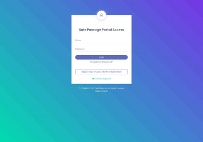 Safe Passage: Login Safe Passage: Login
