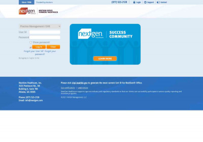 HealthFusion MediTouch: Log-in HealthFusion MediTouch: Log-in