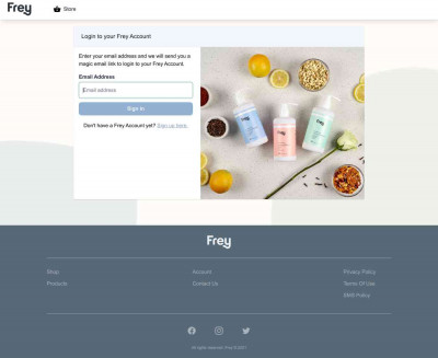 Frey Dashboard Frey Dashboard