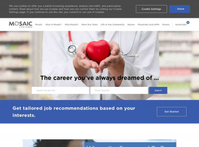 Mosaic Life Care Careers: Join Our Team of Caregivers Mosaic Life Care Careers: Join Our Team of Caregivers