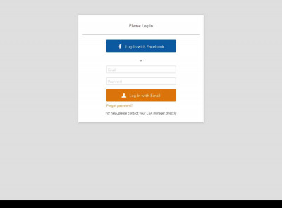 Farmigo: Login Farmigo: Login