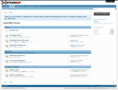 Log in or Sign up - SteamRep Forums Log in or Sign up - SteamRep Forums