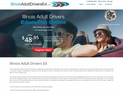Illinois Adult Drivers Ed: Home New Illinois Adult Drivers Ed: Home New