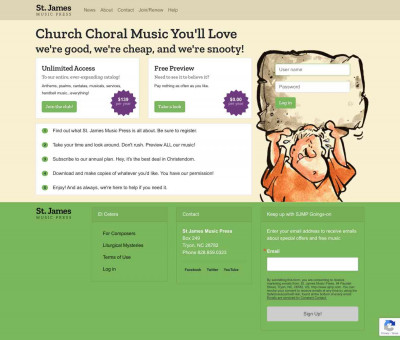 Log in | St. James Music Press Log in | St. James Music Press